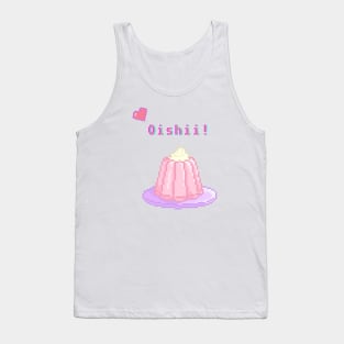 Kawaii Pixel Oishii Dream Dessert (jello) Tank Top